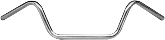 Chrome Buckhorn Low Handlebar