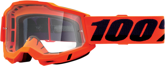 Accuri 2 Goggles - Neon Orange - Clear