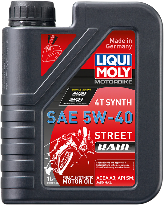 Street Race Synthetic 4T Oil - 5W-40 - 1 L