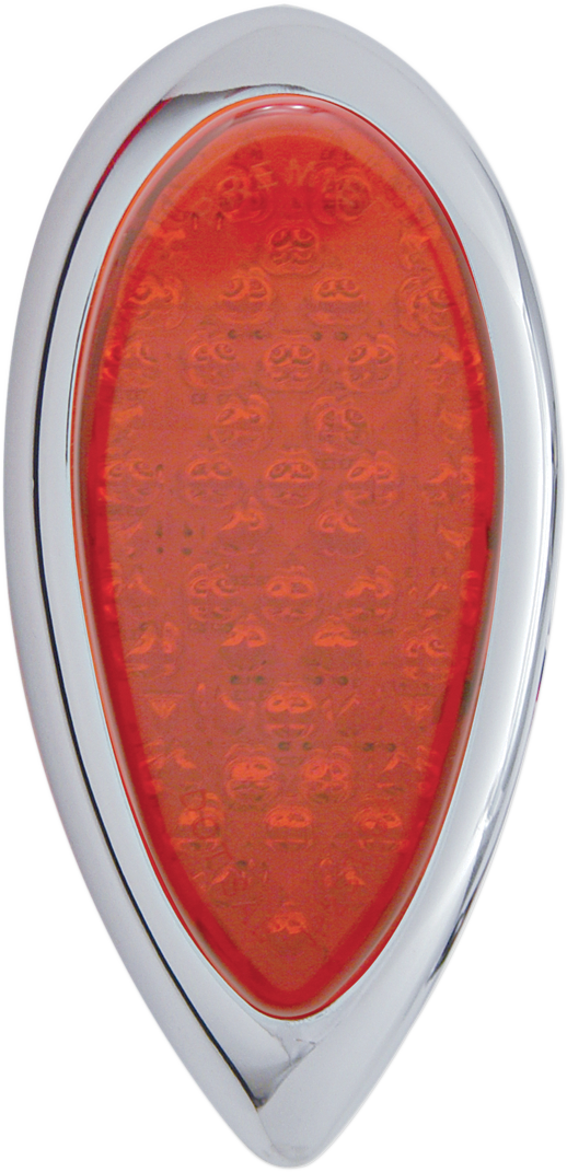 Taillight - Tear Drop - Red Lens