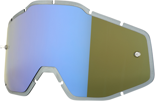 Accuri/Strata/Racecraft Lens - Injected Blue Mirror