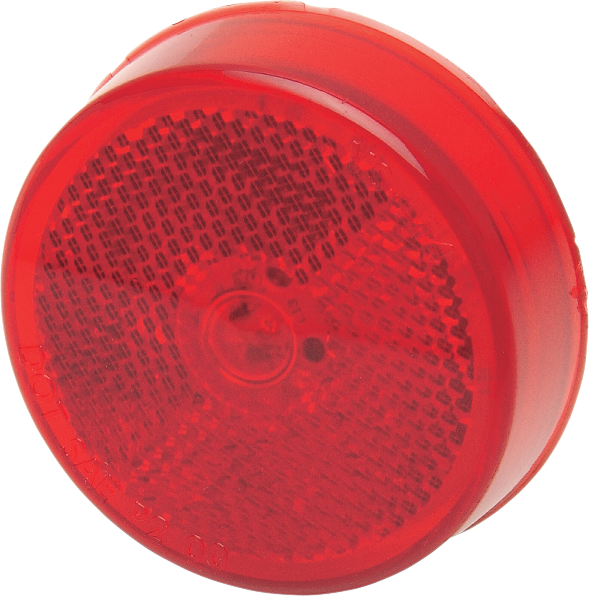 2.5" Round LED Light - Red