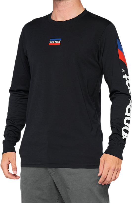 Aster Tech T-Shirt - Long-Sleeve - Black - Large