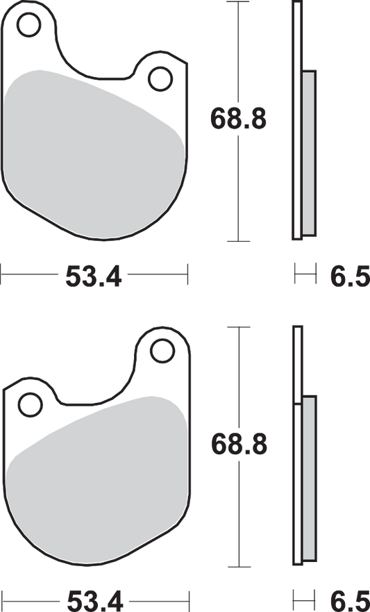 Ceramic Brake Pads - Harley-Davidson80092061