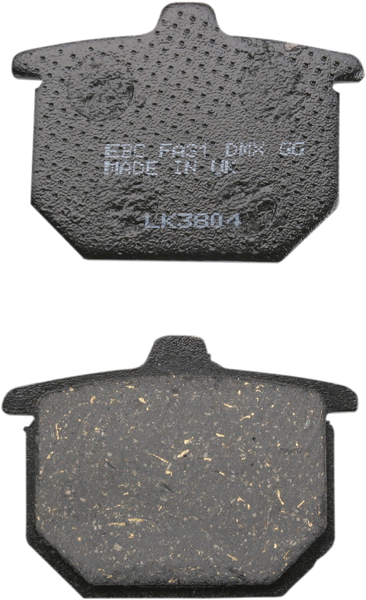 Organic Brake Pads - BMW - FA31