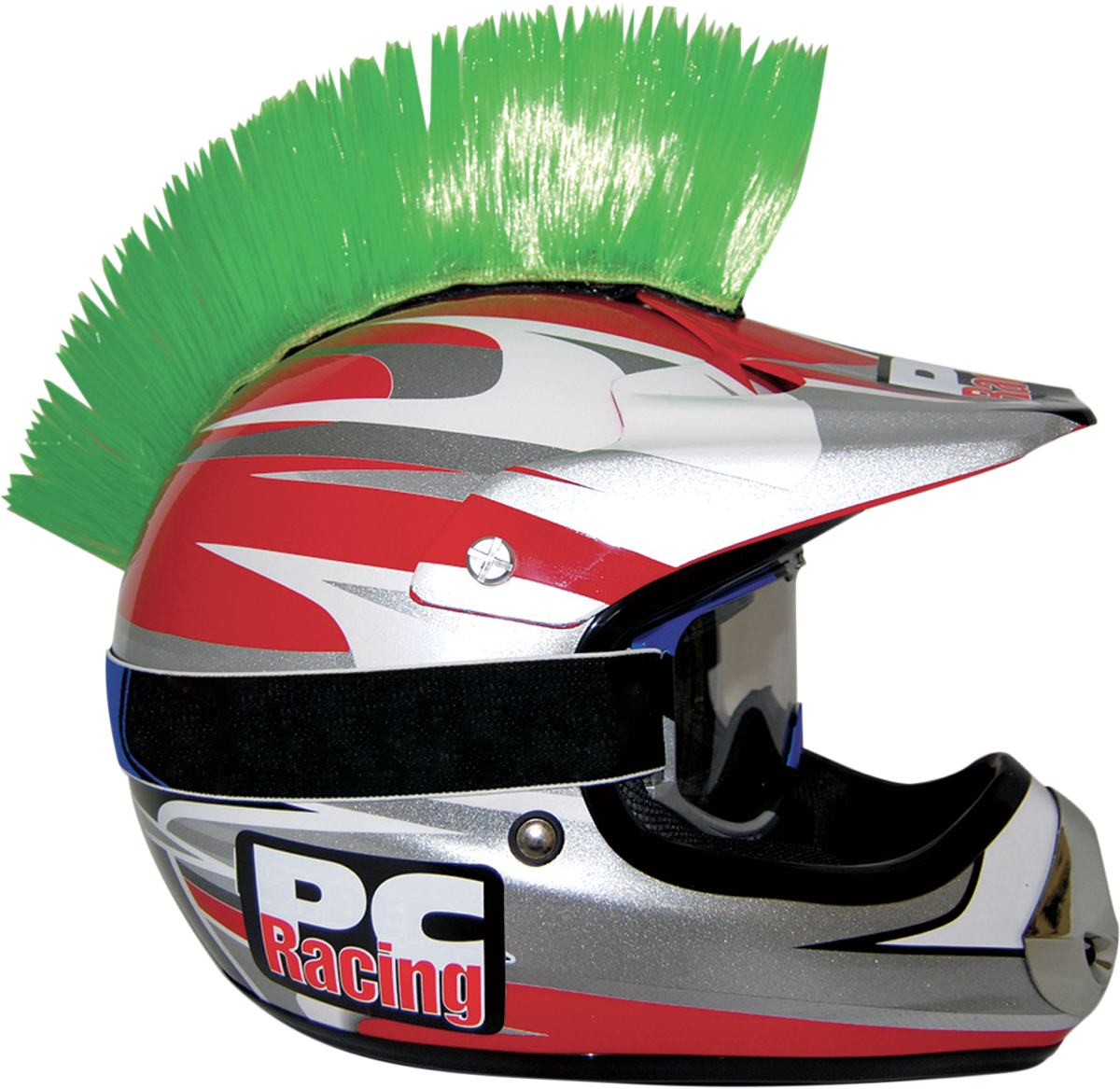Helmet Mohawk - Green