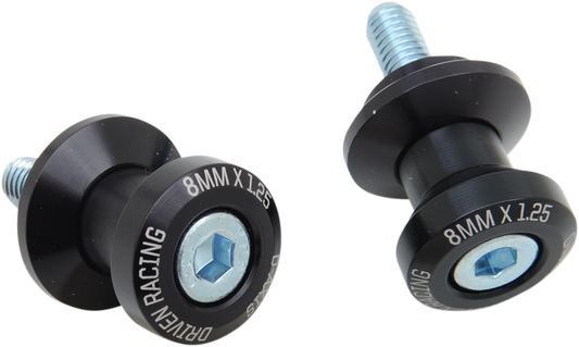 D-Axis Spools - Black - 8 mm