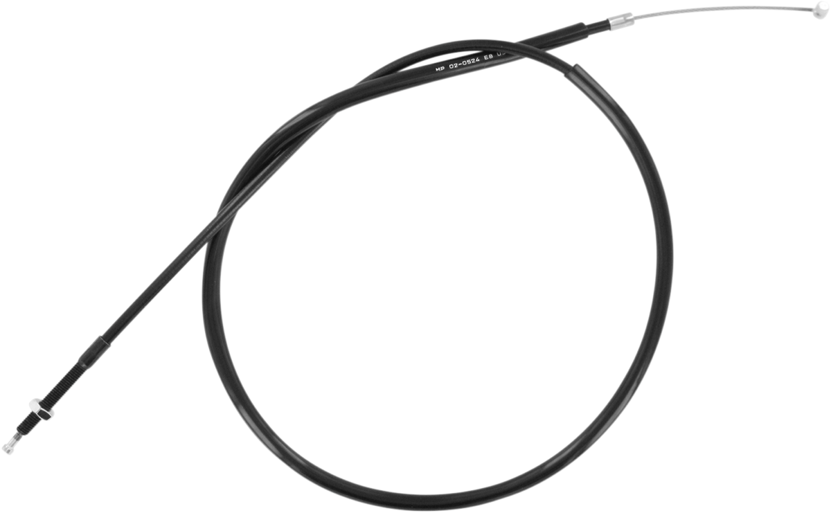 Clutch Cable - Honda - Black Vinyl