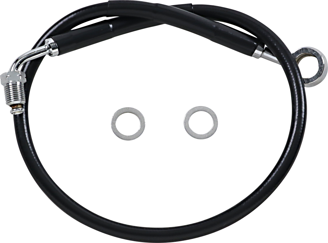 Brake Line - 18- Softail - Black324492395
