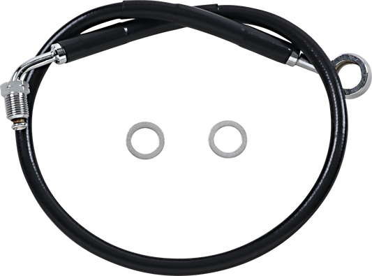 Brake Line - 18- Softail - Black324492395
