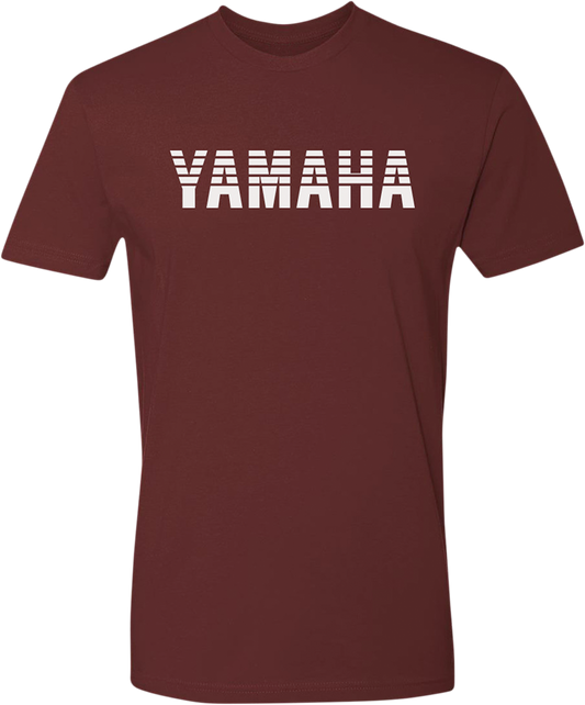 Yamaha Heritage T-Shirt - Maroon - Large