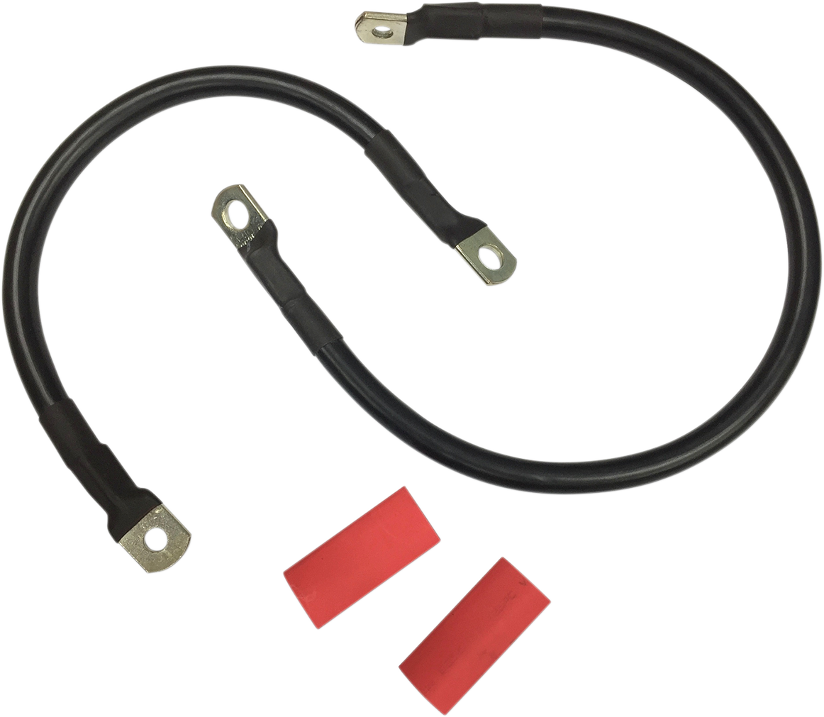 Black Battery Cable Set - '86-'03 XL