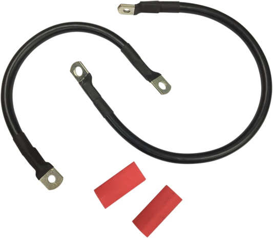 Black Battery Cable Set - '86-'03 XL
