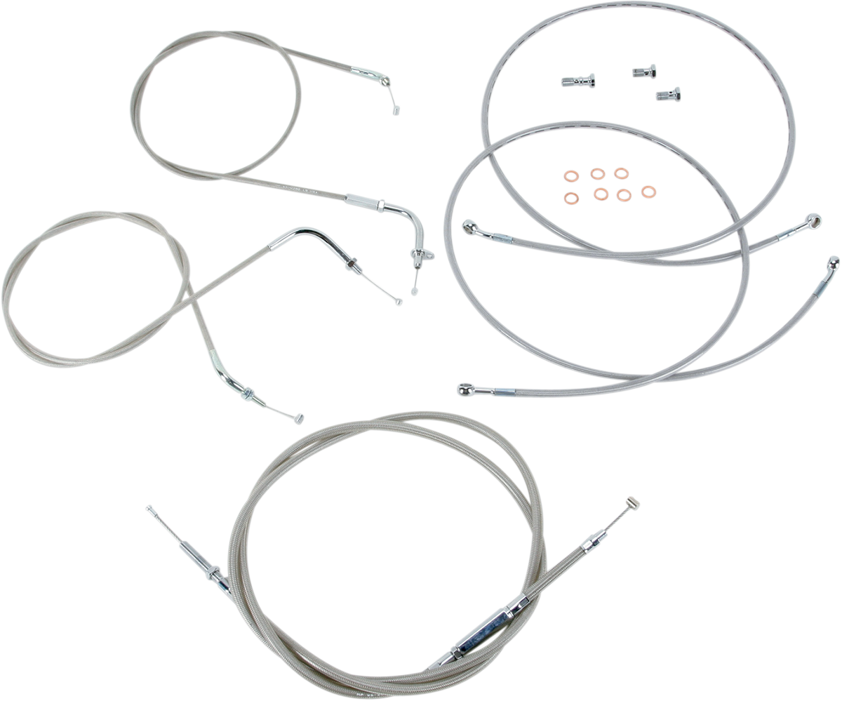 Cable Line Kit - 18" - 20" - XVS1300 - Stainless Steel
