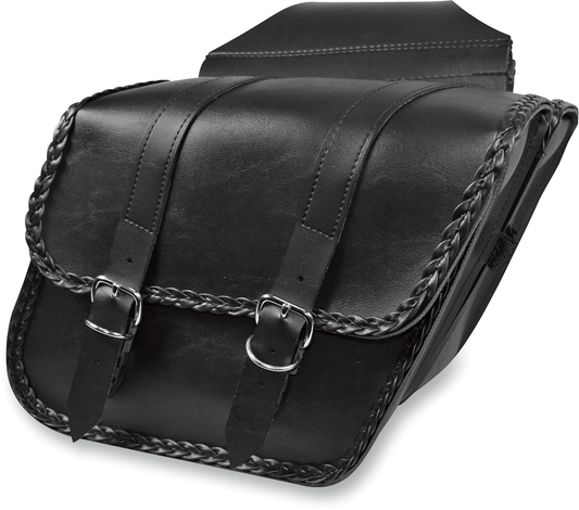 Braided Slant Saddlebag
