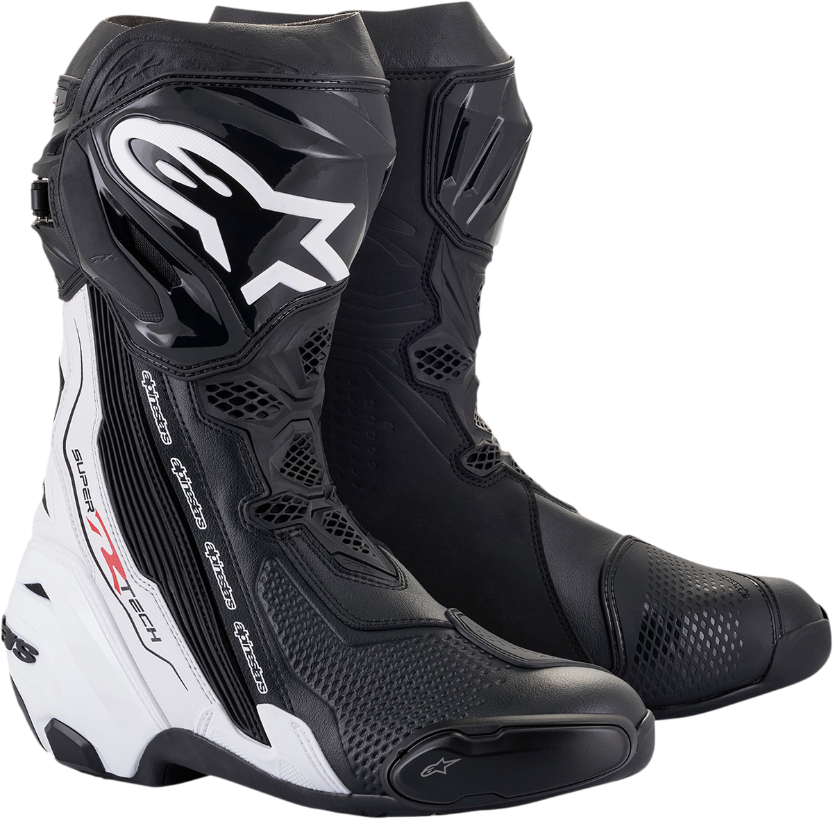 Botas Alpinestars Supertech R - Negro/Blanco