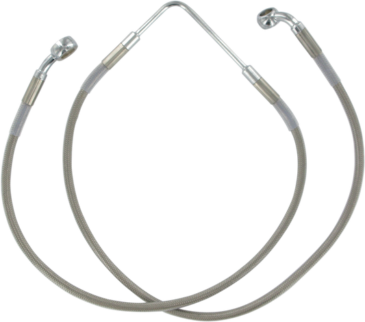 Front Brake Line FXDB 06-07 Stainless Steel