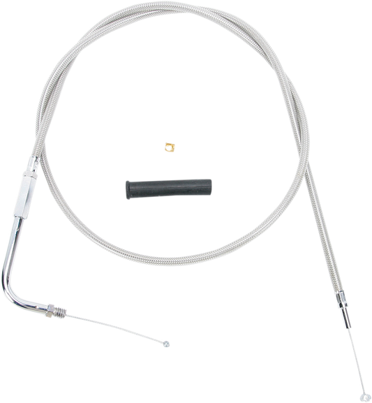 Throttle Cable - 48" - Braided