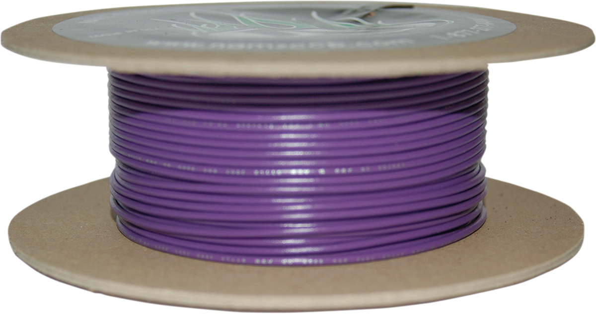 100' Wire Spool - 18 Gauge - Violet