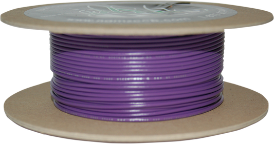 100' Wire Spool - 18 Gauge - Violet