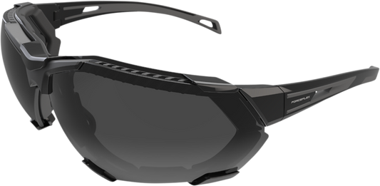 FF4 Sunglasses - Foam - Black/Black - Smoke