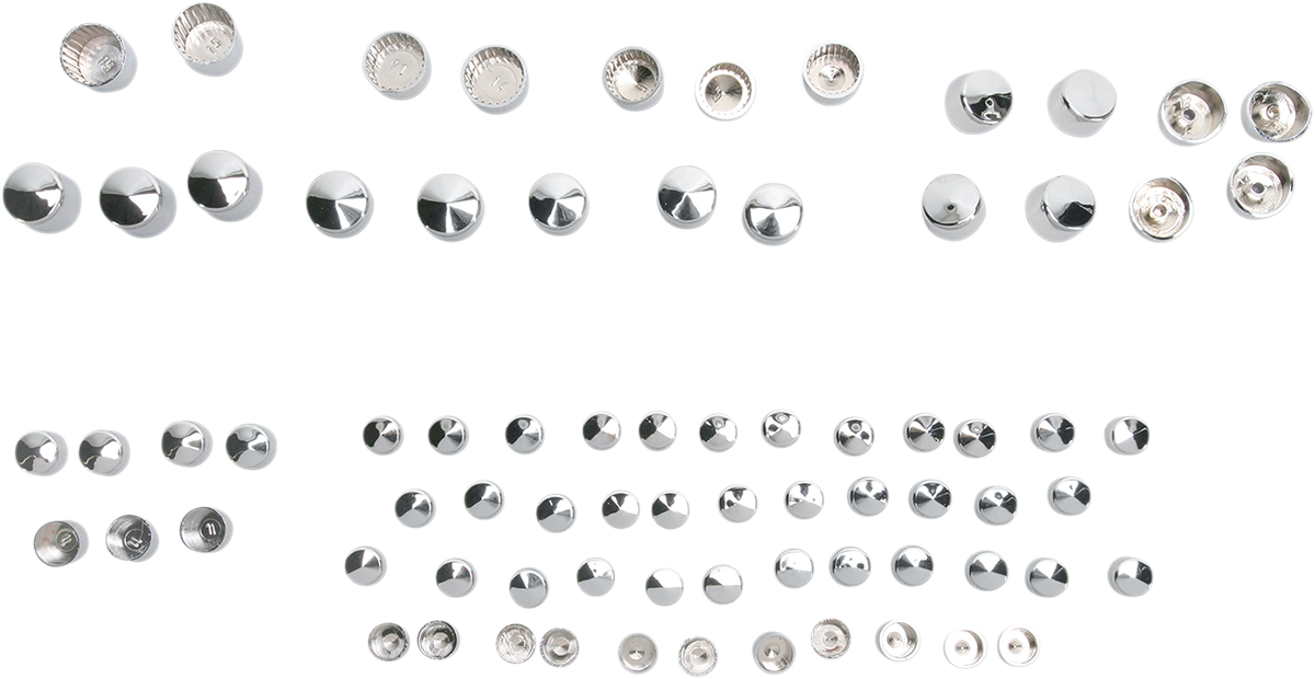 Bolt Covers - Chrome