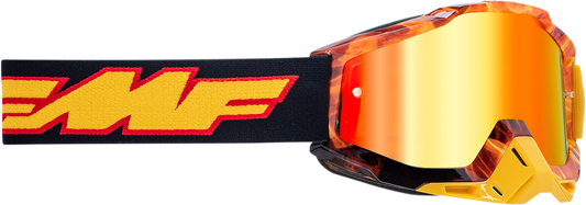 Youth PowerBomb Goggles - Spark - Red Mirror