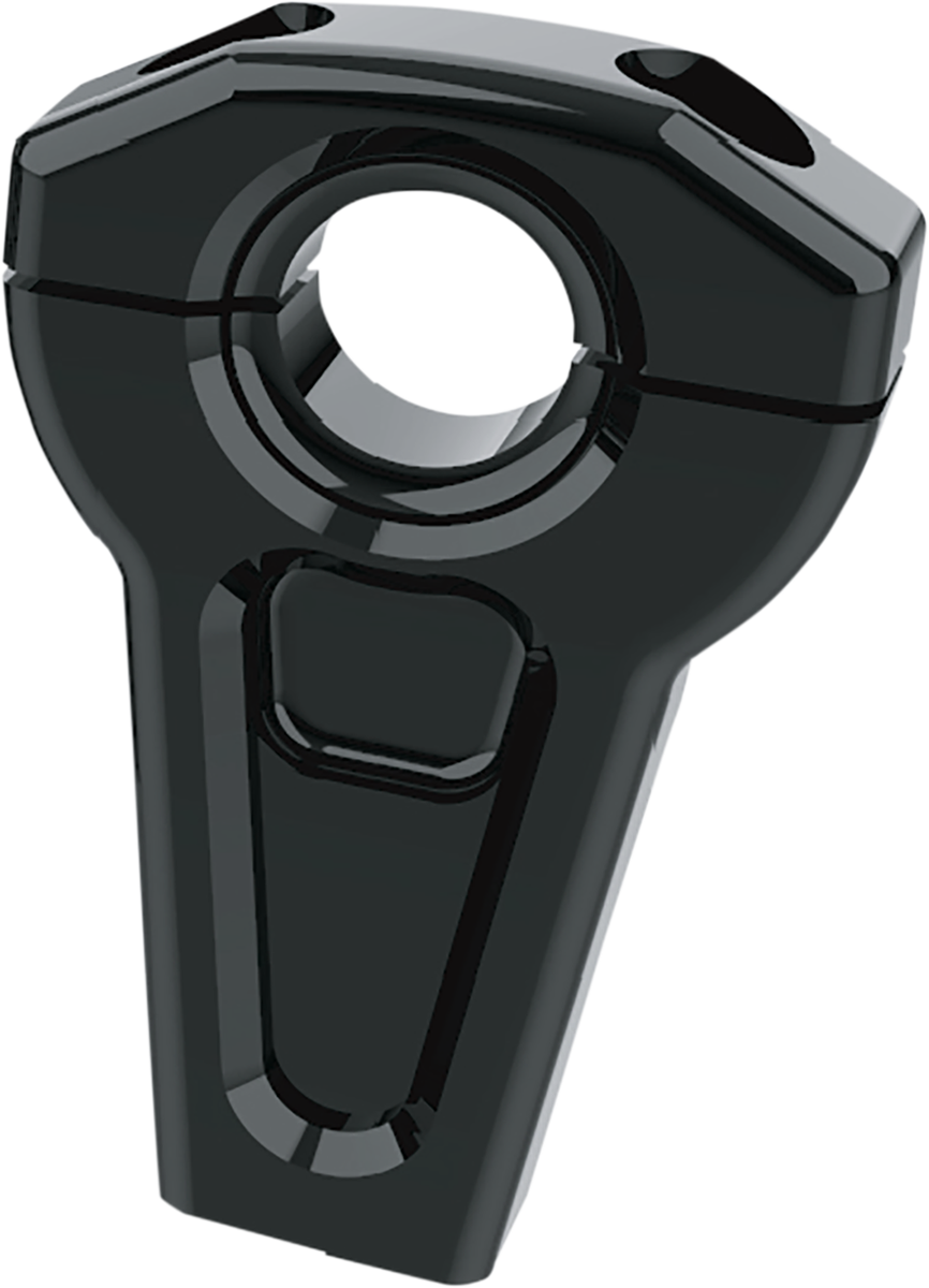 Risers - Straight - 3-1/2" - Black