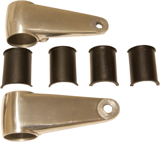 Headlamp Mounting Brackets - Polished