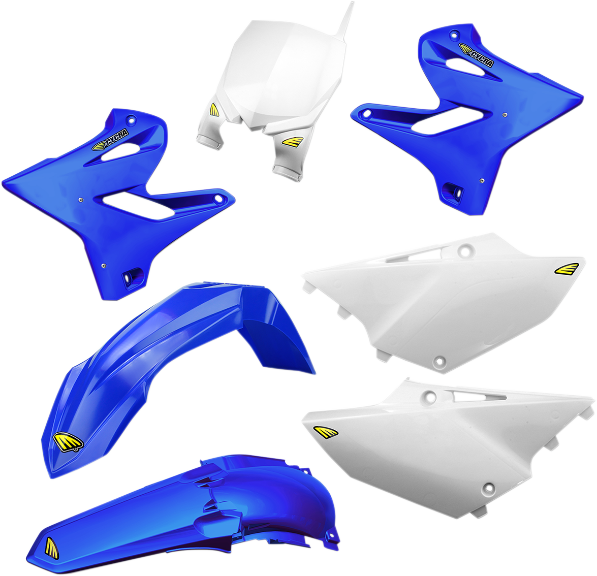 Body Kit - Powerflow - Blue/White - YZ