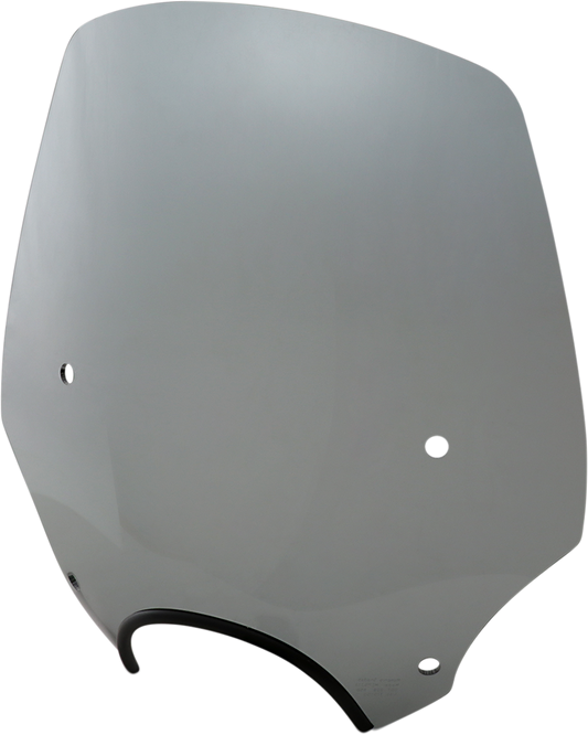El Paso Windshield - 17" - 7" Headlight Cutout - Black Smoke
