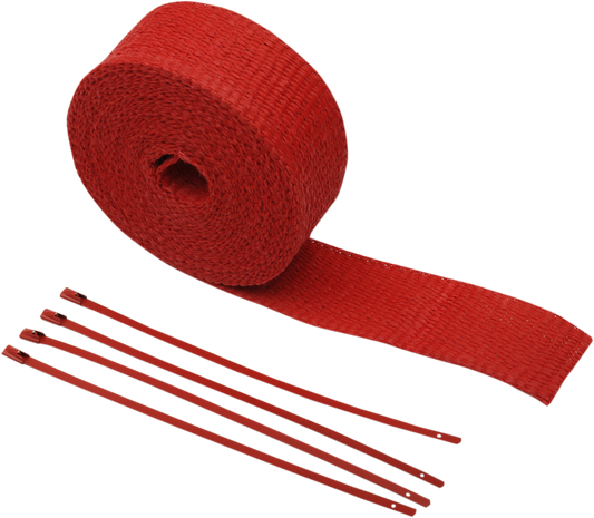 Exhaust Wrap - Red - 2x25