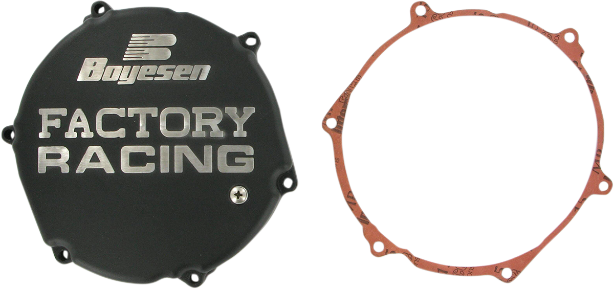 Clutch Cover - Black - KX250