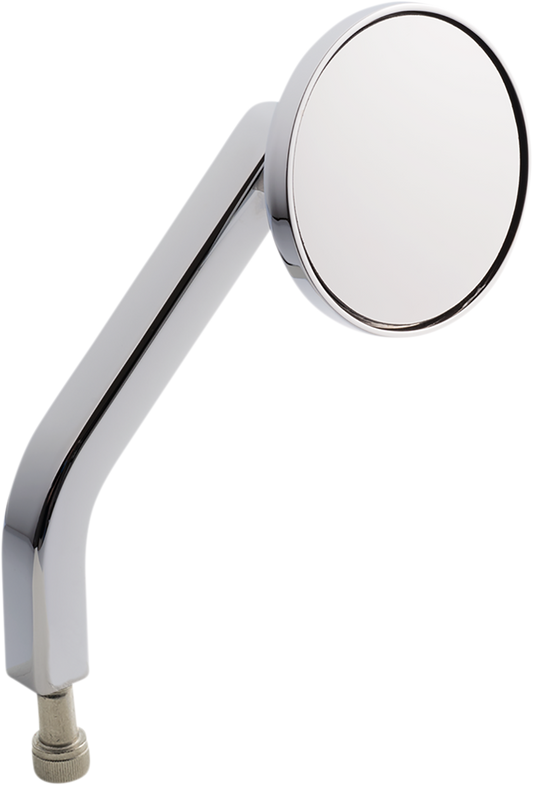 No. 2 OE Solid Round Mirror - Chrome - Right