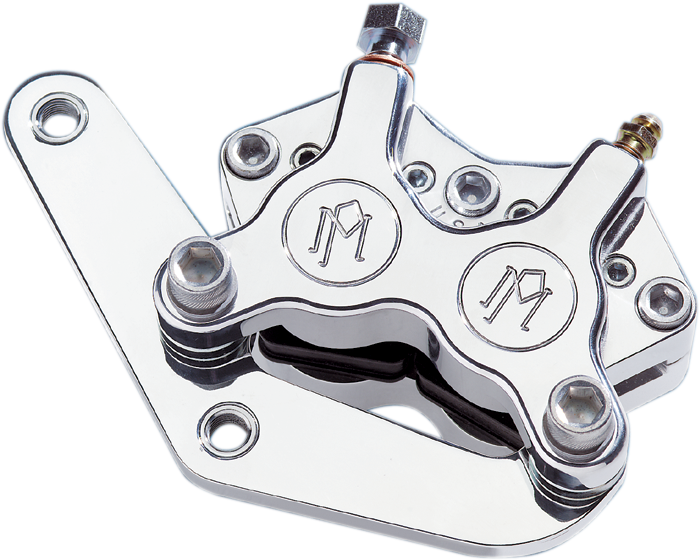 Single Disc Caliper - Front - Polished 87-99