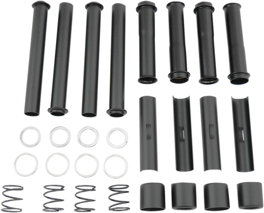 Pushrod Tube Kit - Black - Big Twin