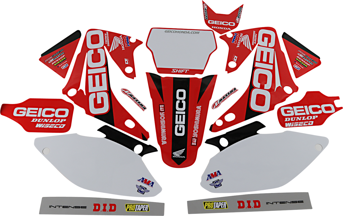 Graphic Kit - Geico - Honda