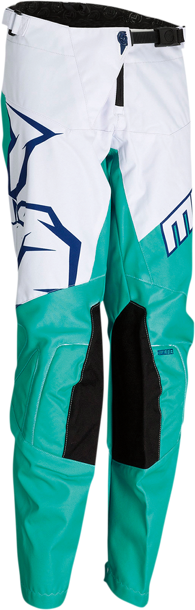 Youth Qualifier Pants - Mint/White/Navy - 18