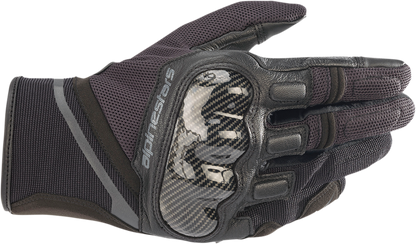 Chrome Gloves - Black/Gray - Small