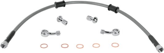 Brake Line - Rear - Stainless Steel - KLR 650