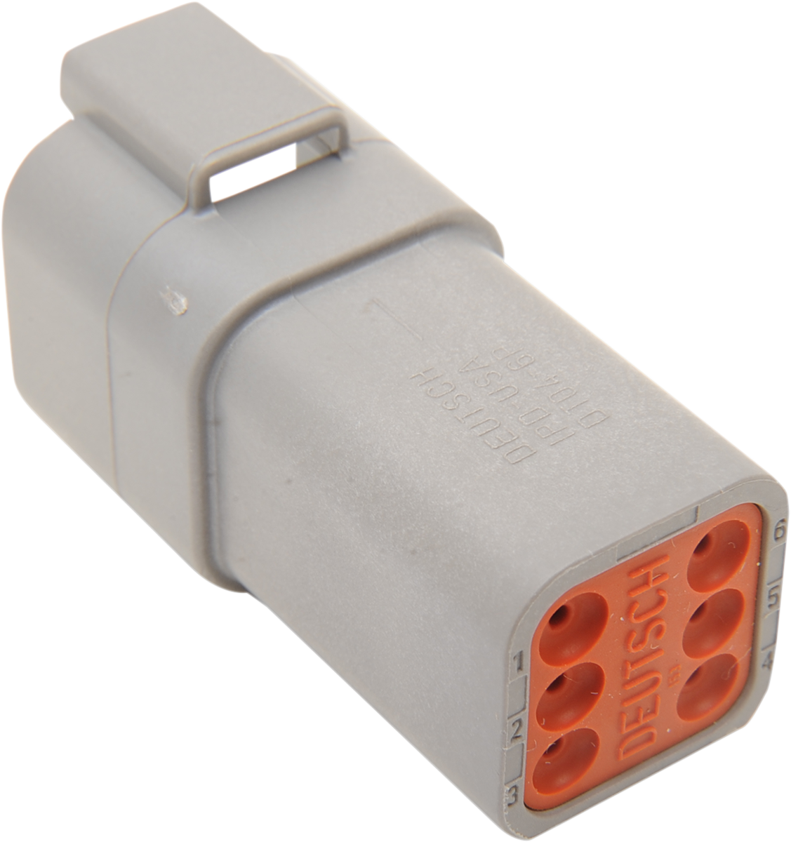 Deutsch Receptacle - 6 Pin - Gray
