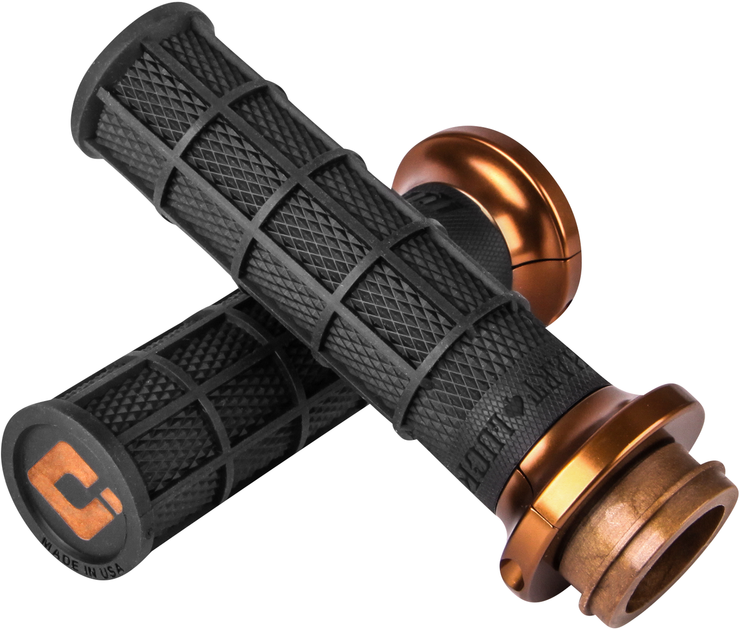 Black/Bronze V-Twin Grips1897965357