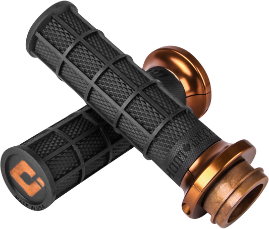 Black/Bronze V-Twin Grips1897965357
