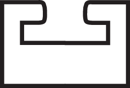 Graphite Slide - Profile 2 - Length 53.75"