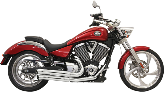 Pro-Street Exhaust - Chrome - Turnout