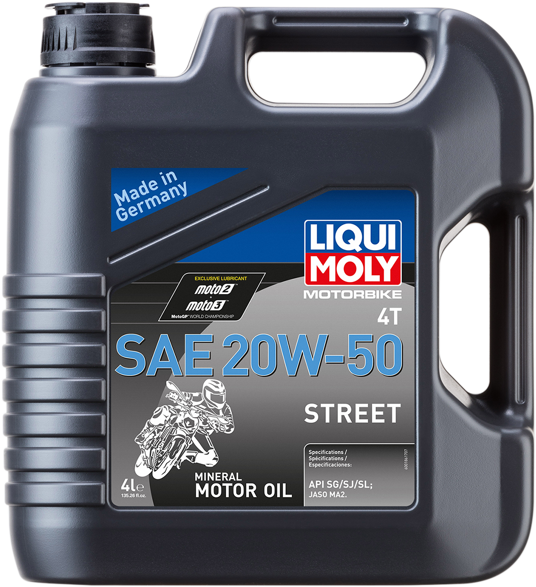 Street 4T Oil - 20W-50 - 4 L