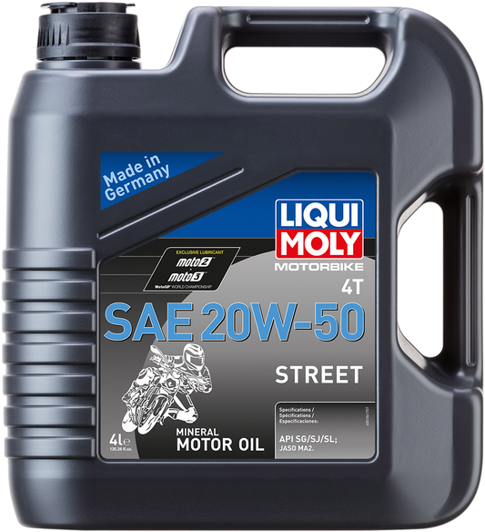 Street 4T Oil - 20W-50 - 4 L