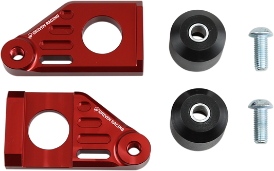 Axle Block Sliders - Suzuki - Red