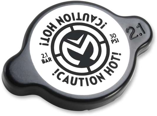 High Pressure Radiator Cap - Black - 2.1 bar