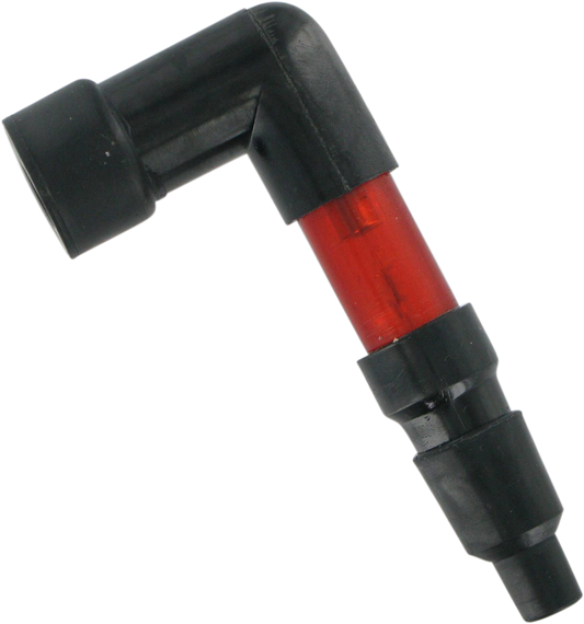 Spark Plug Cap - 90 Degree - Red